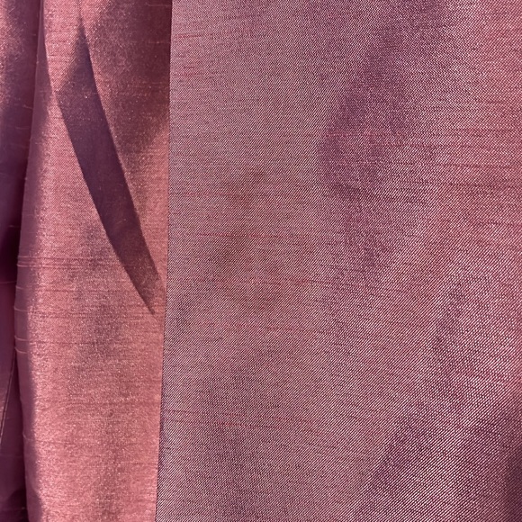 Pink/purple shimmery, pleated,fitted slacks - Picture 4 of 6